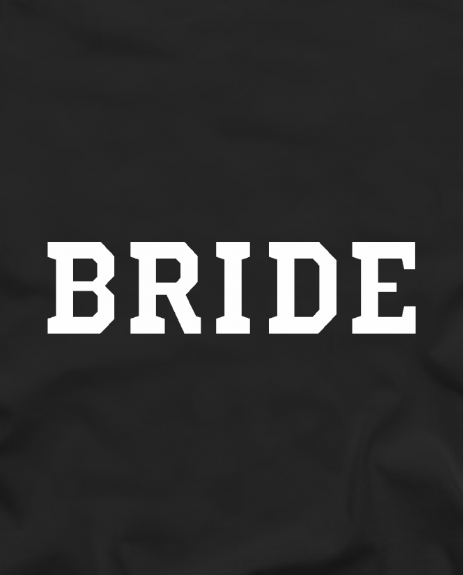 Marškinėliai mergvakariui Bride sport